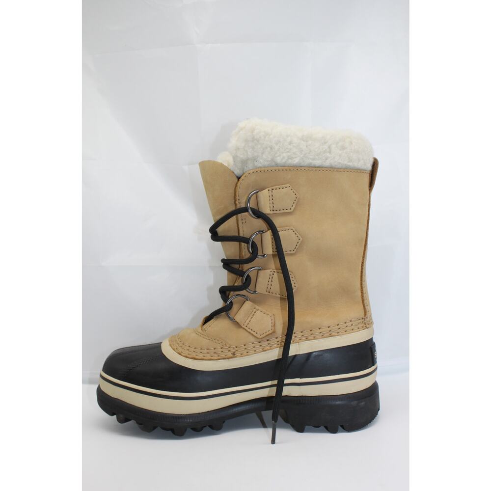 Womens Sorel Brown & Black Lace Up NL1005-280 Waterproof Snow Boots Size 5 - Picture 3 of 10